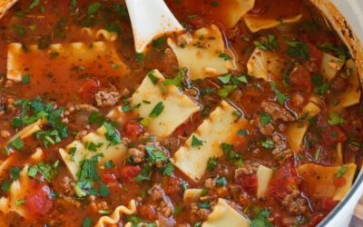 Hearty and Delicious Lasagna Soup